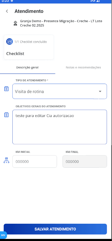 Agriness Presence App
